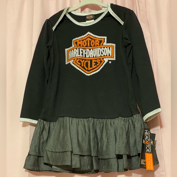 HarleyDavidson Dresses Nwt Harleydavidson 4t Dress Poshmark